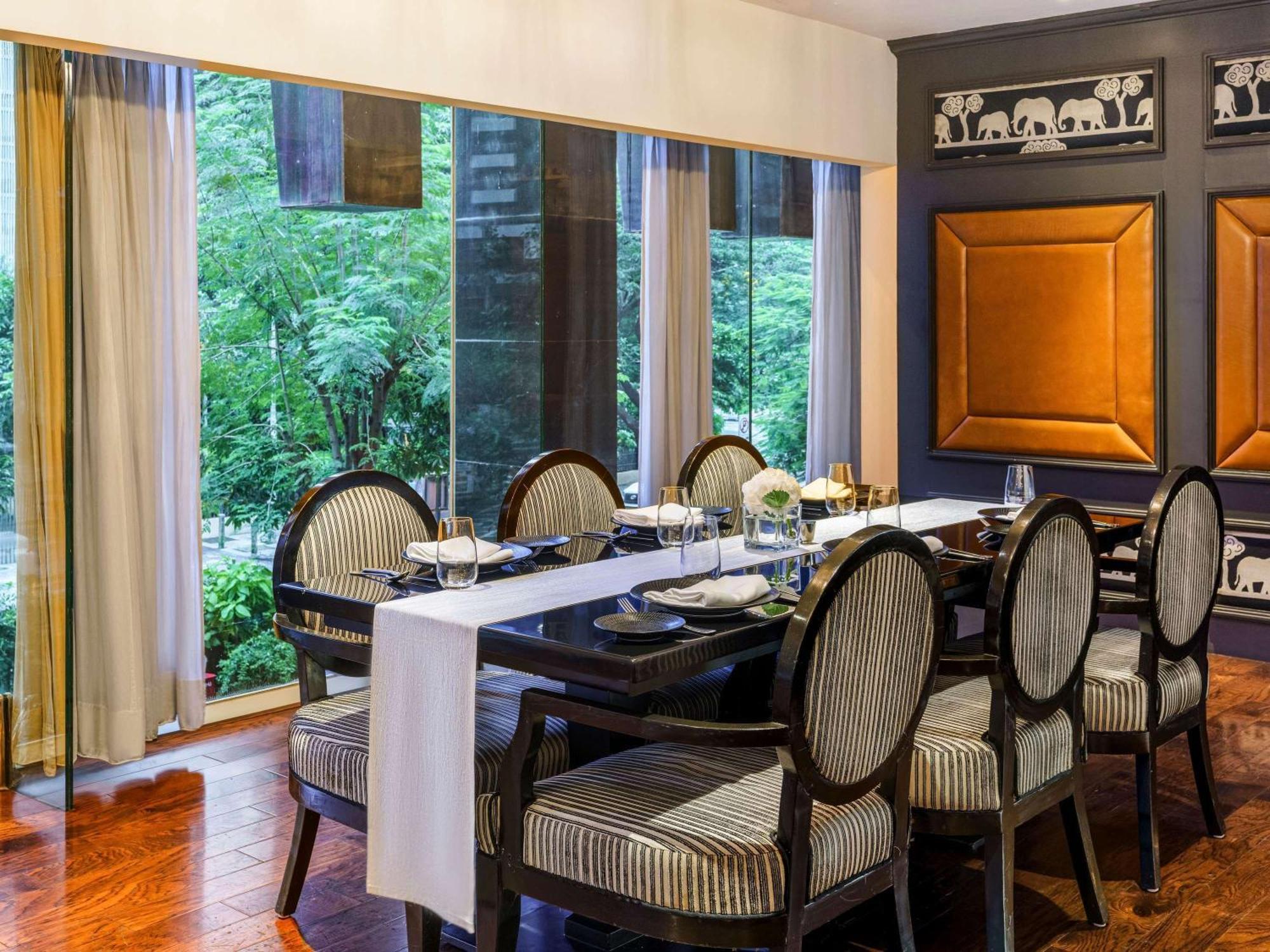 Sofitel Mumbai Bkc Hotel Ngoại thất bức ảnh The dining room